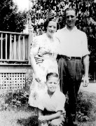 D033- Mr and Mrs Gene Miles and Teddy Miles